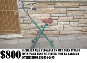 BICICLETA FIJA PLEGABLE