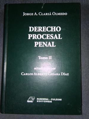 Derecho Procesal Penal Claria Olmedo