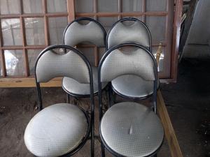 Vendo sillas plegables