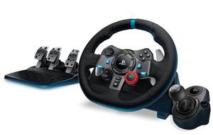 Volante Logitech G29 Pedalera Ps4 Ps3 Profesional + Palanca