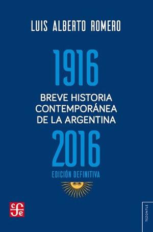 Breve Historia Contemporanea De La Argentina Romero Fondo
