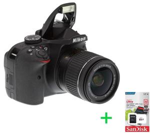 Camara Nikon D Kit mp Full Hd + Memoria 32g C10