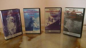 Historia de la Kriegsmarine en 4 videos VHS