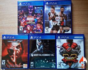 JUEGOS PS4 DE LUCHA NUEVOS