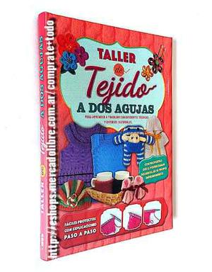 Libro Taller De Tejido A Dos Agujas Paso A Paso - Tapa Dura