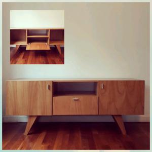 Mueble madera paraiso