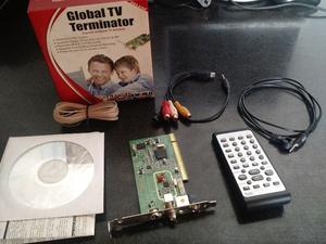 Placa sintonizadora de TV y Radio para PC