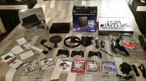 Play Station 3 Sony Kit Move Completa Con Manuales Original