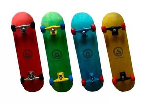 Skate Profesional Doble Cola Maple 9 Capas Trucks Aluminio