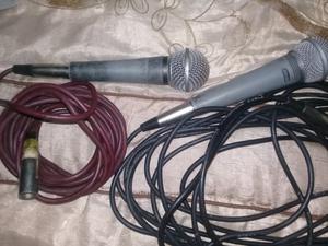 Vendo micrófonos shure u.s.a con líneas