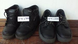 Zapatos de trabajo usados