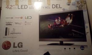 led tv LG 42" 3d excelente estado