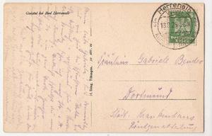 Alemania Reich  Postkarte De Herrenalb Würtemberg - 366