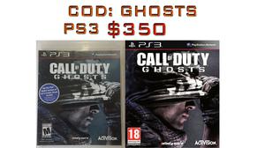 Call Of Duty GHOSTS PS3 Como Nuevo En Caja! Perfecto Estado!