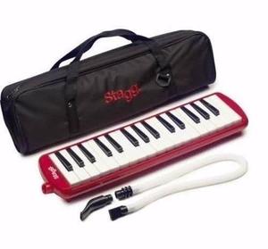 Kit De Melodica Stagg + Flauta Yamaha + Armonica Suzuki