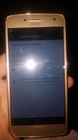 Moto G5 Plus 32 GB (tomo celu en forma de pago)