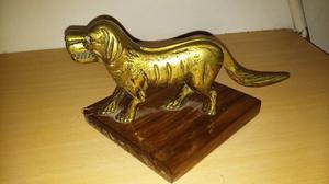 PERRO ANTIGUO DE BRONCE