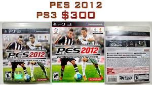 PES  PS3. Como Nuevo En Caja! Perfecto Estado!