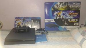 Playstation 4 Slim 500gb Mas Cuatro Juegos y 1 joystick