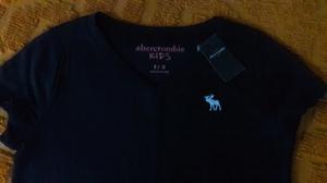 Remera abercrombie fitch talle 8 y vestido Tommy