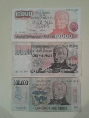 Vendo Billetes Antiguos