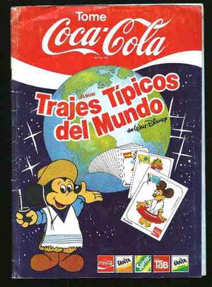 * Album Incompleto Trajes Del Mundo De Coca Cola V/descripc.