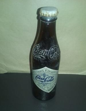 Antigua Botella De Coleccion (aniversario) Coca Cola
