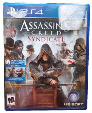 Assasin's Creed Syndicate Juego PS4 Físico casi sin uso