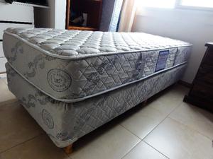 CAMA Y SOMMIER 80 x 190 LA CARDEUSE