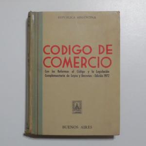 Código De Comercio Republica Argentina 