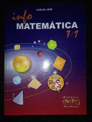 Info Matemática 7/1 - Carlos Jesé - Enepé Sin Uso