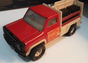 Juguete Antiguo - Camión Coca-cola (chapa Y Plástico)