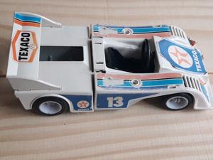 PLAYMOBIL AUTO CARRERAS CON DETALLES Y FALTANTES