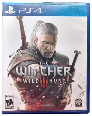 The Witcher 3 wild hunt Juego PS4 Físico casi sin uso