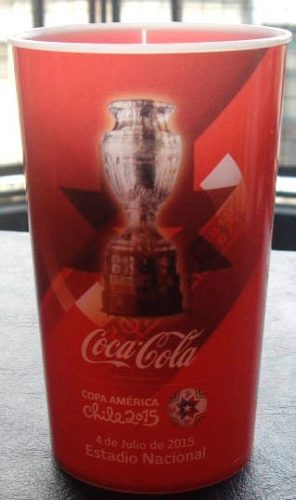 Vasos Coca Cola Copa America  - Final Argentina Chile