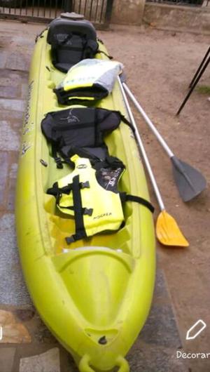 Vendo Kayac doble Atlantic con todos los accesorios