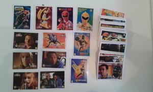 Vendo lote de 283 figuritas diferentes de los power rangers