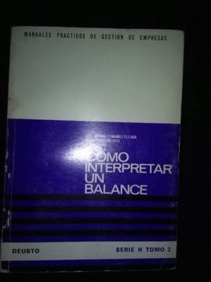 Como Interpretar Un Balance - Fernandez Elejaga