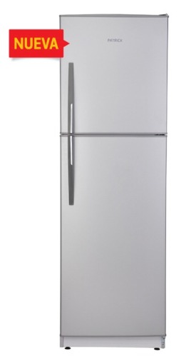 Heladera Patrick Hpk136s Silver 299lts Freezer Grande