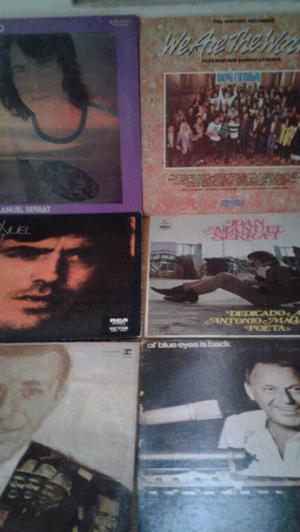 Lote de discos vinilos