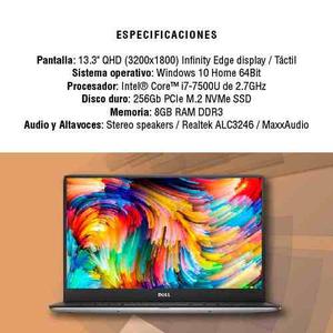 Notebook Dell Xps  Iu 8gb 256ssd Qhd Touch