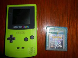 Vendo Game Boy Color con 2 juegos de Pokemon