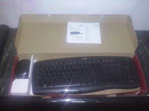 mouse y teclado inalambrico usado