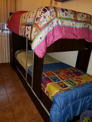 CAMA NIDO CUCHETA TRIPLE PLATINUM EXCELENTE ESTADO