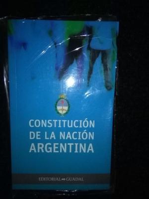 Constitucion De La Nacion Argentina - Edit. Guadal NUEVO