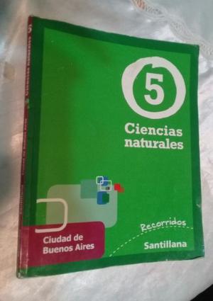 LIBRO CIENCIAS NATURALES 5 SANTILLANA EDICION 
