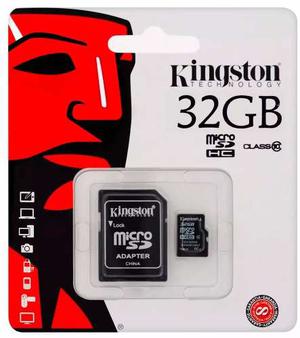Memoria Kingston Micro Sd Hc 32gb Clase 10 Full Hd Original