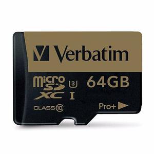 Memoria Micro Sd Xc 64gb Verbatim Uhs 1 U3 Clase 10 4k 