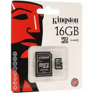 Memoria Microsd 16gb Kingstonoriginal+adaptador Sgodelestero