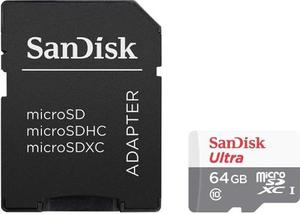 Sandisk Micro Sd 64gb Sdxc 80 Mb/s 533x Fullhd Video Clase10